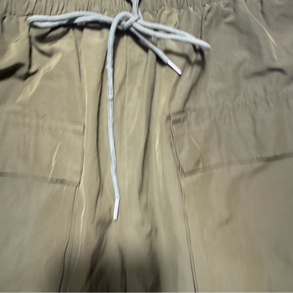 Olive Green Men's Shorts - Picture 2 of 14